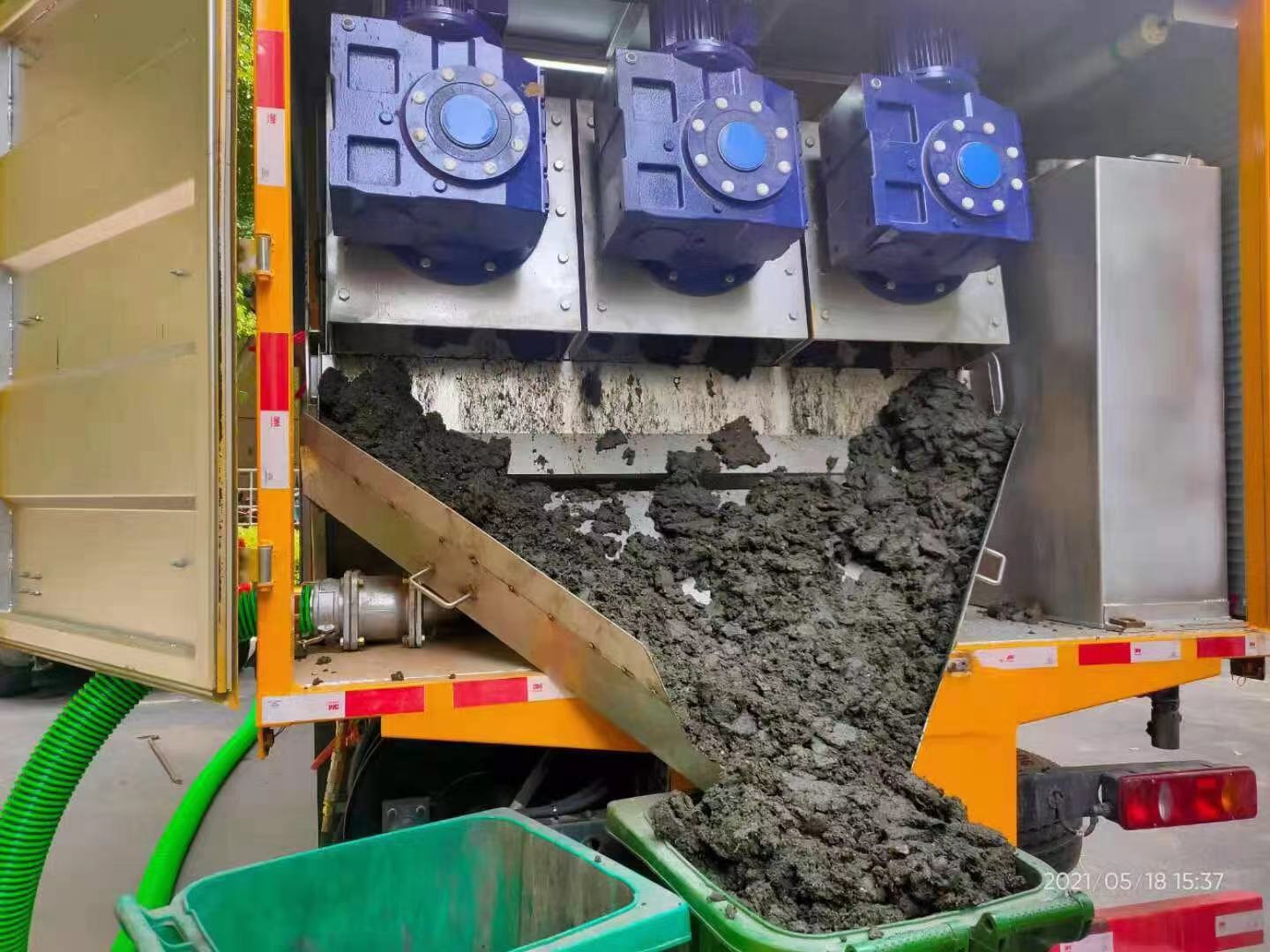 吴兴化粪池清掏城市维护站-泥浆净化干湿分离处理